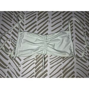 Aerie Bandana Print Swimsuit - Light Blue, Size Large